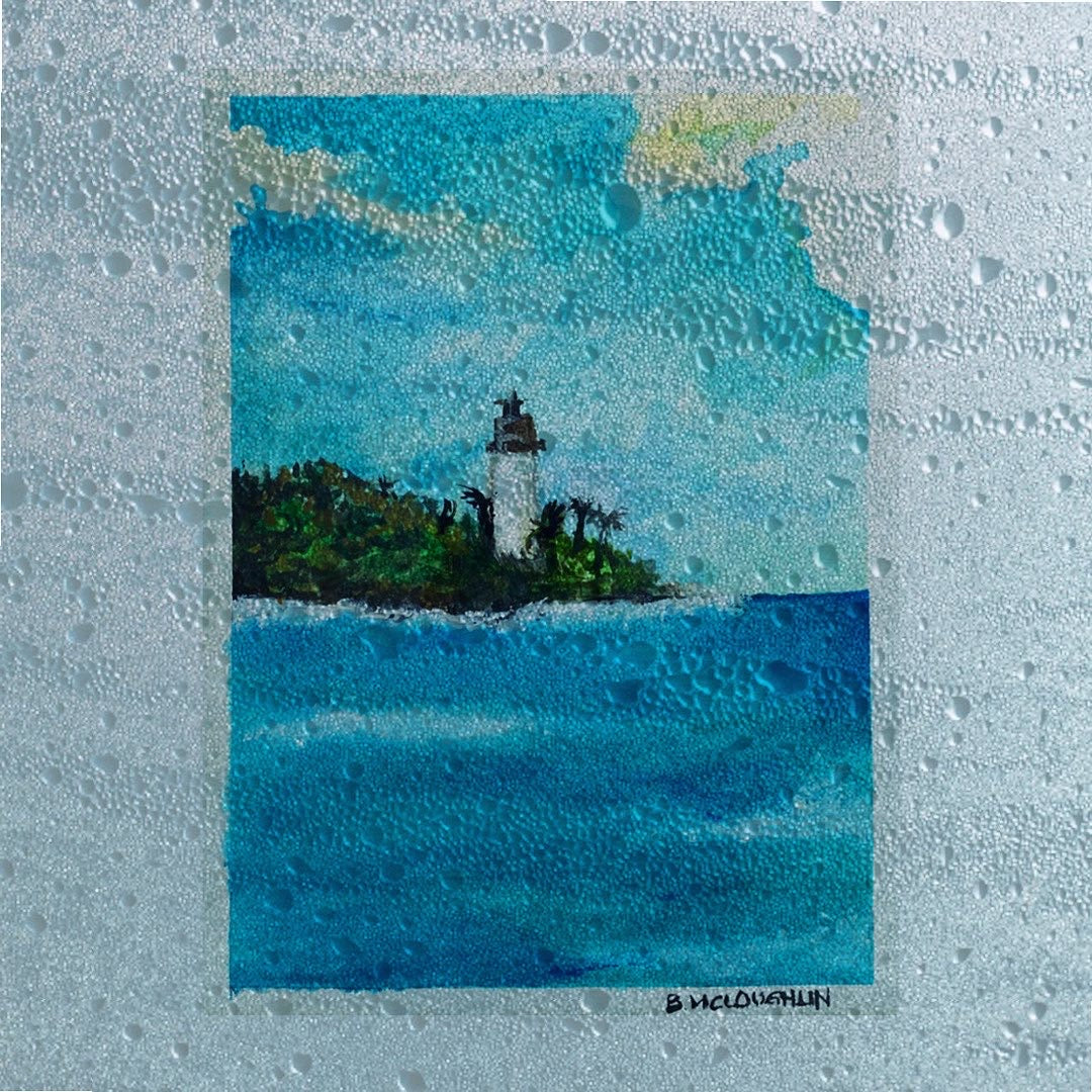 “MDW” Original watercolor on paper