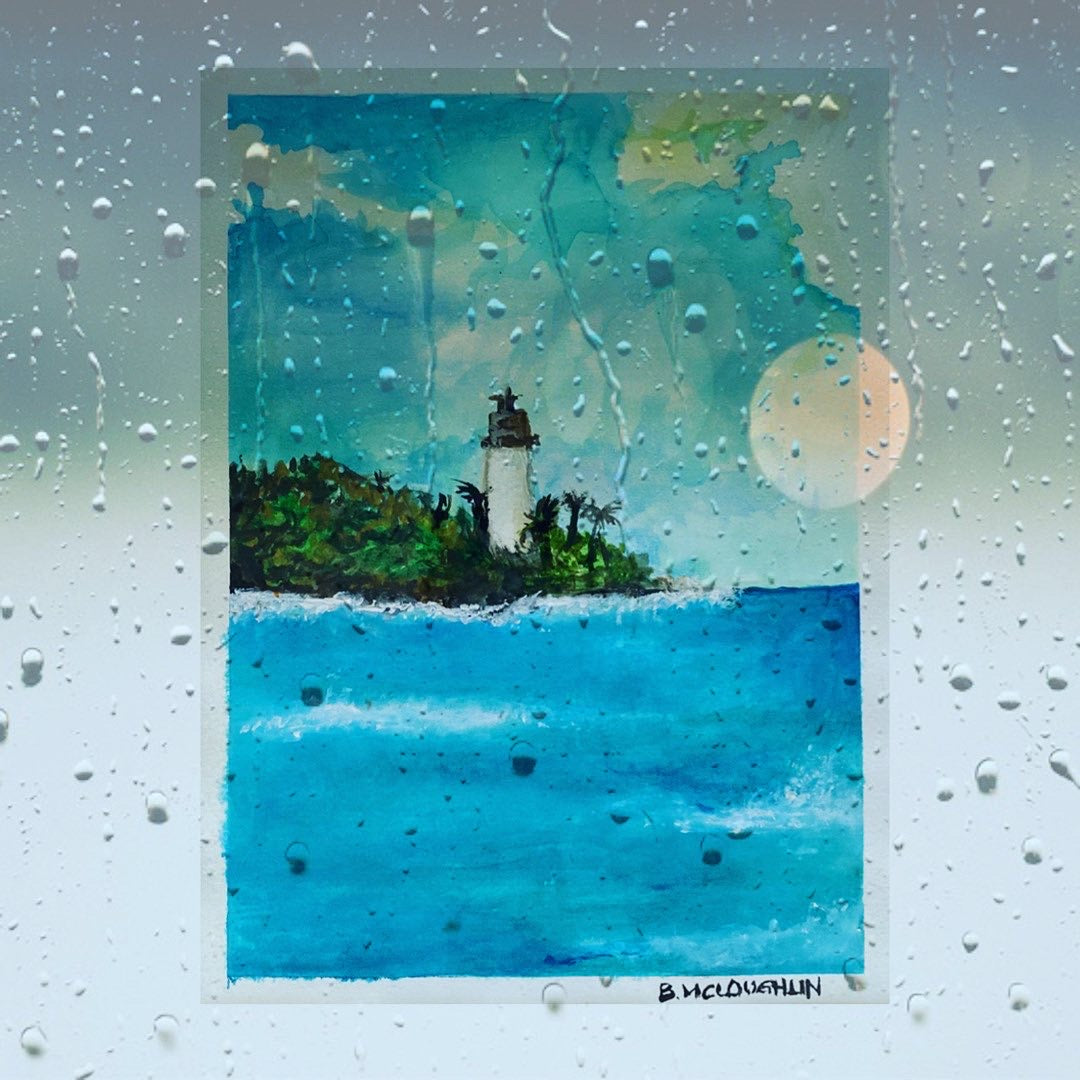 “MDW” Original watercolor on paper