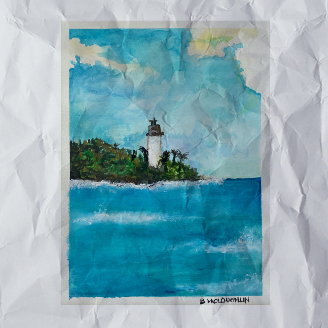 “MDW” Original watercolor on paper