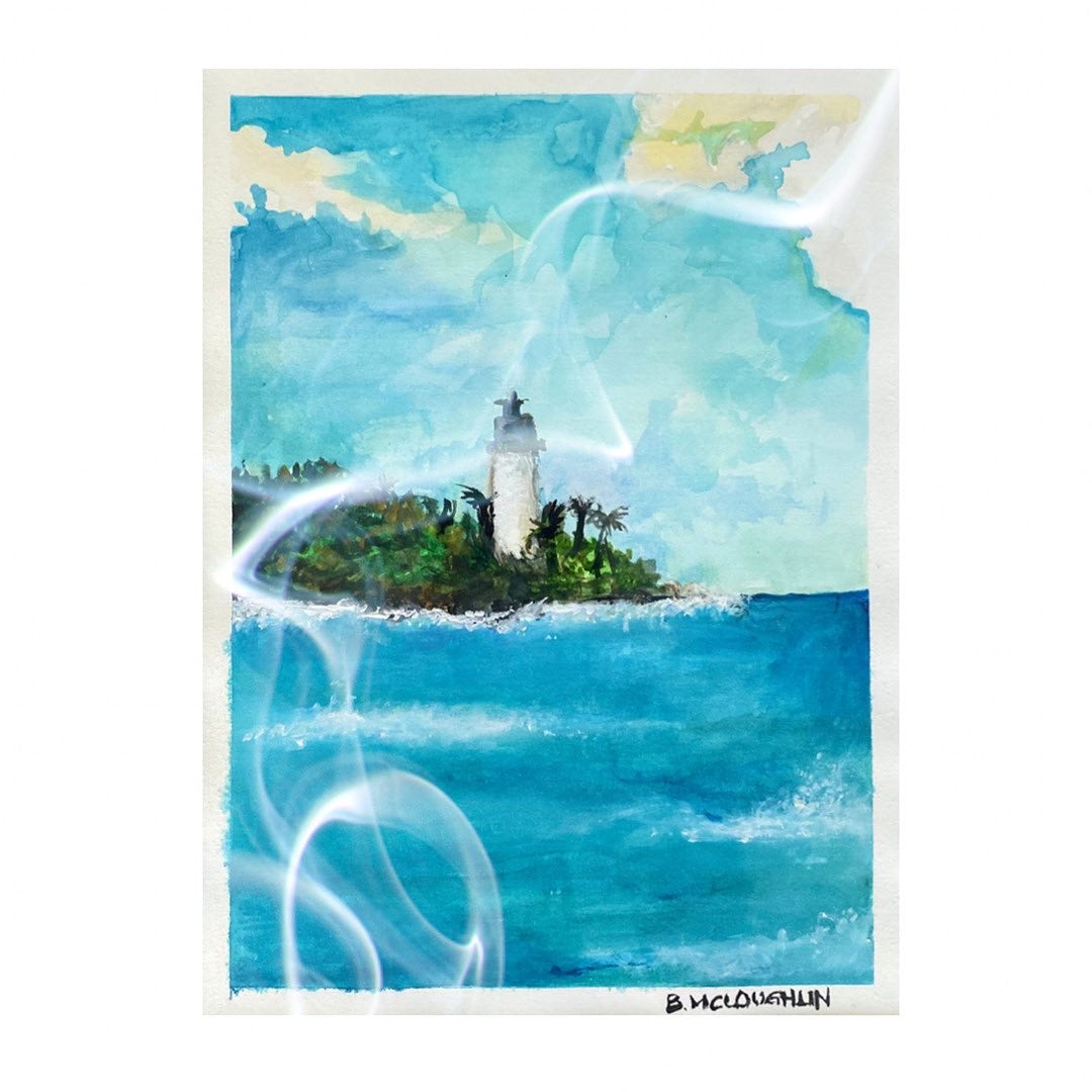 “MDW” Original watercolor on paper