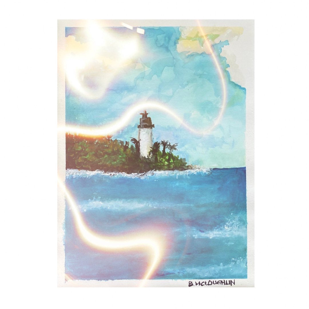 “MDW” Original watercolor on paper